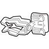 Flange Mount Conduit Clip, 16P58SM