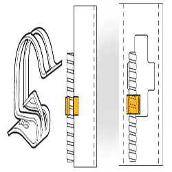 MC/AC Cable To Metal Stud, 449