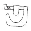 Support Bracket for MC/AC Cable MCS Series, MCS100 
