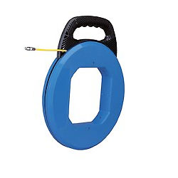 IDEAL, Tuff-Grip S-Class 50 FT Fish Tape - Blue Nylon, Fiberglass, 31-063