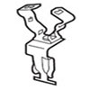 Caddy, Electrical Component Support, 16MATA, M38119