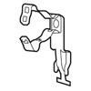 Caddy, Electrical Component Support, 812MATS, M38129