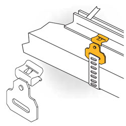 Strap Hanger Clip, MSS24, M43051