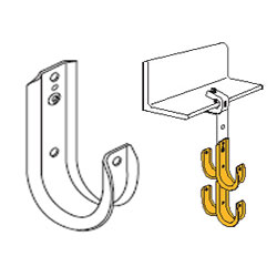 Wide Base Cable Support, CAT21, M43059