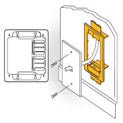 Mounting Plate Brackets (Non-Metallic), MPAL2, M43065