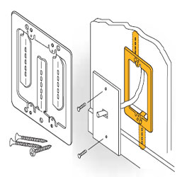 Mounting Plate Brackets (Metallic), MPLS2, M43067