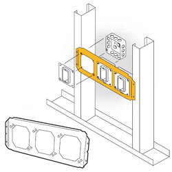 Box Mounting Bracket, RBS16, M43078