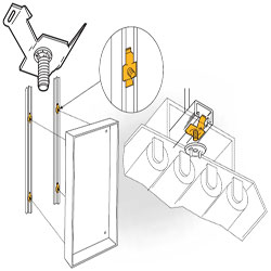 Approved Vendors, Strut Clip, MFA625