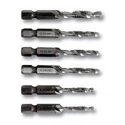 GREENLEE, Combination Drill/Tap Bits, DTAPKIT
