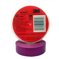 Scotch Vinyl Electrical Tape 35, Pink, 66ft