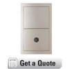 AIPHONE, 2 Module Postal Lock, GF-OP2 - Get a Quote