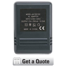 AIPHONE, AC Transformer 15VAC, PT-1211C - Get a Quote