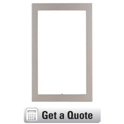 AIPHONE, 2 Module Front Frame, GF-2F - Get a Quote