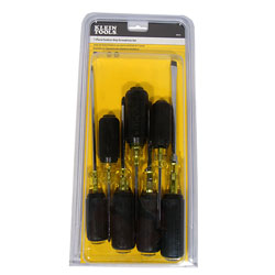 KLEIN TOOLS, Cushion-Grip Screwdriver Sets, 85076