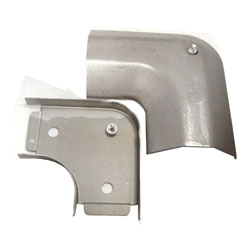 Wiremold, 2600 Steel Raceway Series, 90&deg; Flat Elbow, 2611