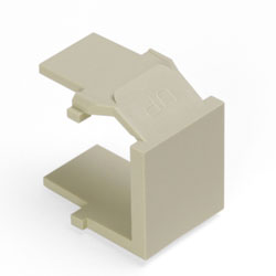Leviton, QuickPort&reg; Blank Module, 41084-BIB, Pack of 10