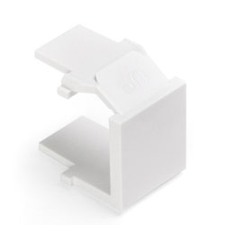 Leviton, QuickPort&reg; Blank Module, 41084-BWB, Pack of 10