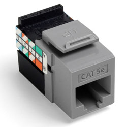 Leviton, QuickPort&reg; GigaMax 5e Connector, 5G108-RG5