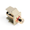 Leviton, QuickPort&reg; RCA Adapter, 40830-BIR