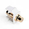 Leviton, QuickPort&reg; RCA Adapter, 40830-BWE