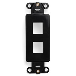 Leviton, QuickPort&reg; Decora 2-Port Insert, 41642-E