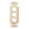Leviton, QuickPort&reg; Decora Plus 3-Port Insert, 41643-W