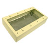 Wiremold, Steel Raceway 500 & 700 Series, Device Box - 4 Gang, V5748-4