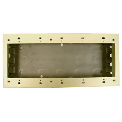 Wiremold, Steel Raceway 500 & 700 Series, Device Box - 5 Gang, V5748-5