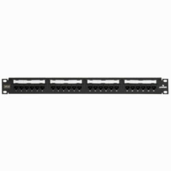 Leviton, eXtreme 6+ 24 Port Universal Patch Panel, 69586-U24