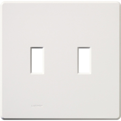 Lutron, Fassada Wallplates, FG-2-WH