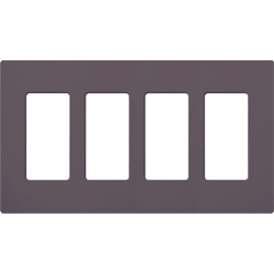 Lutron, Satin Colors Wallplates, SC-4-PL