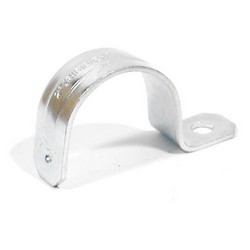 2 1/2" One Hole EMT Steel Straps