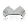 Topaze, 351, Rigid Pull Elbow with Gasket, 1/2" Rigid to Rigid, Zinc Die Cast, M49723
