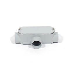 PVC, Type T Conduit Bodies,  1/2" Pipe Size, Schedule 40