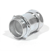 EMT Connectors, 1/2" Size, Compression Type, Concrete tight when Taped, Steel