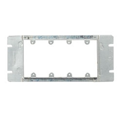 ARCCO, 4 Gang No Rise Device Cover, Fits 4 & 3 Gang Box, M50072