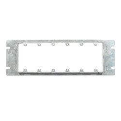 ARCCO, 6 Gang No Rise Device Cover, Fits 6 & 5 Gang Box, M50087
