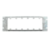 ARCCO, 6 Gang No Rise Device Cover, Fits 6 & 5 Gang Box, M50087