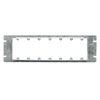 ARCCO, 7 Gang No Rise Device Cover, Fits 7 & 6 Gang Box, M50094