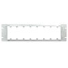 8GC-FLAT, 8 Gang No Rise Device Cover, Fits 8 & 7 Gang Box, M50099