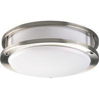 Progress Lighting, 1-light Flushmount, P7249-09EBWB