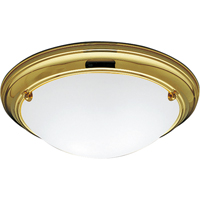 Progress Lighting, Eclipse 2-light Flushmount, P7324-10EBWB