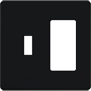 Lutron, Fassada Wallplates, FG-2-TD-BL
