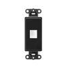 Leviton, QuickPort&reg; Decora 1-Port Insert, 41641-E