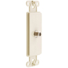 Leviton, Single F Connector Wall Jacks, 40681-T