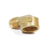 Gruner, 50-88, 1/2" x 1/2" Brass Flare Female Elbow, M65759