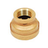 Trenton Pipe, LF64102X01, Brass Reducing Couplings, 1/4" x 1/8" NPT Brass Reducing Coupling, 1/4" x 1/8" Brass Reducing Coupling, Lead Free Brass Reducing Couplings, M66288