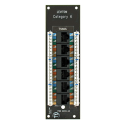 Leviton, Category 6 Board, 47611-C6