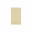 Mulberry, 84851, 1 Gang Blank, Jumbo, Metal, Ivory, Wall Plate