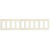 Mulberry, 84410, 10 Gang 10 Decora/GFI, Metal, Ivory, Wall Plate